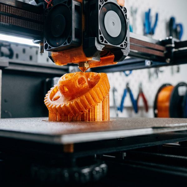 3D принтер в работе